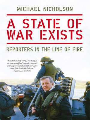 cover image of A State of War Exists